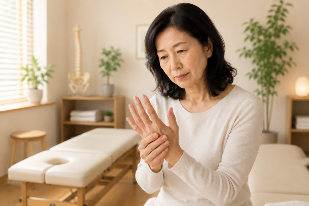 「ばね指」ってどんな状態？原因と当院でのアプローチ